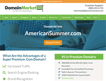 Tablet Screenshot of americansummer.com
